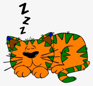 Small - Animal Sleeping Clipart