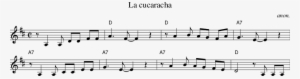 Listen To La Cucaracha - Tom Dooley Guitar Notes