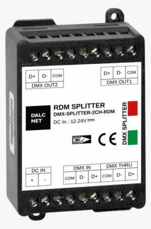 Splitter 2ch Dmx-rdm - Dalcnet Dlx1224-4cv-ble Led Dimmer Bluetooth Cct Rgb