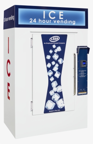 Usa, A Manufacturer Of Ice Merchandisers, Announced - Leer Vm40 Ice Vending Machine White 40 Cu Ft