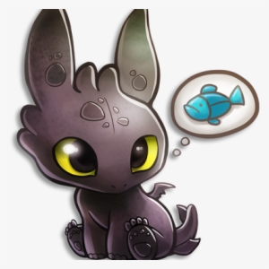 Little Dragon Clipart Dragon Tail - Baby Toothless Drawing