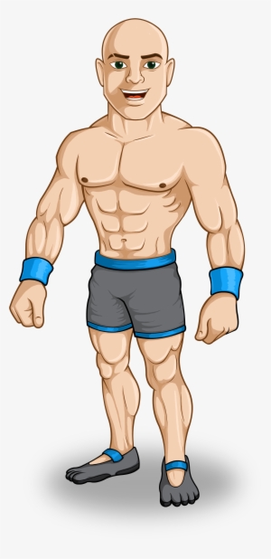 Text The Word Callback To 07905 - Fit Man Cartoon Png