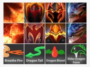 I Miss The Old Dragon Knight Ability Iconsartwork - Dota 2 Old Ability Icons
