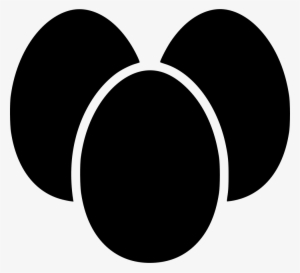 Wedding Icon Through Icon Graphical Png Image And - Eggs Icon In Black