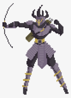 And This Is The Final Archer, He's Bad Ass - Bow Animation Pixel Art