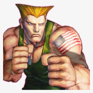 William Guile - Street Fighter Guile Face