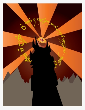 Eye Of Sauron Poster - Illustration