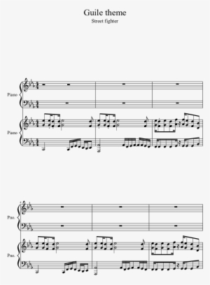 Guile Theme Sheet Music 1 Of 4 Pages - Glitch Mob Fortune Days Sheet Music