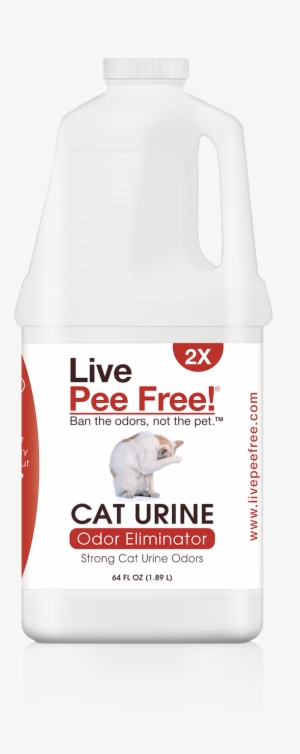 Live Pee Free ® Cat Urine Odor Eliminator 2x - Urine