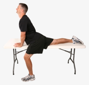 Do's And Don'ts Of Stretching - Hip Flexor Stretch On Table