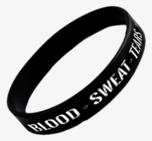Blood Sweat Tears Silicon Wristband - Dna - Japanese Version