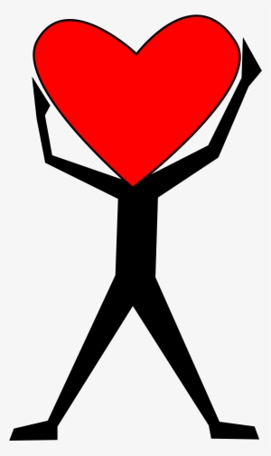 Heart Clipart Man - Heart Person Clip Art