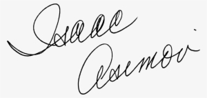 Open - Isaac Asimov Signature