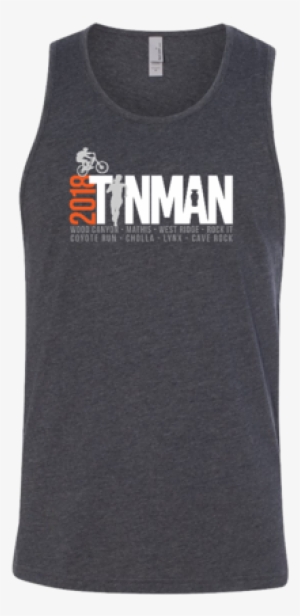 Tinman 2018 Mens Cvc Tank - Charcoal