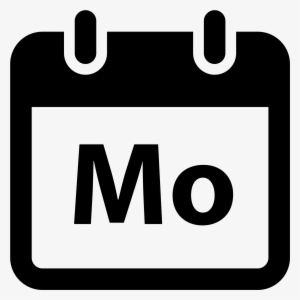 A Square With The Capital Letter M Lower Case O Inside - Calendar 24 Icon Png