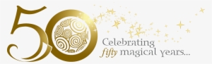 Celebrating 50 Magical Years - Celebrating 50 Years Logo Png