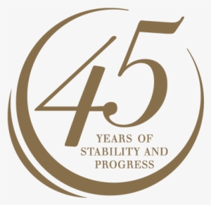 Celebrating 45 Years - 45 Years Logo Png