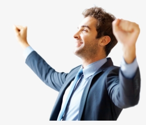 Man Celebrating