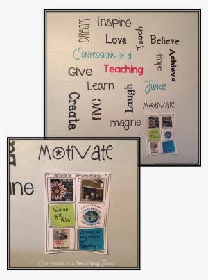 And Posted It On My Motivation Wall - Poster