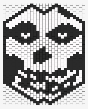 Misfits Mask Bead Pattern - Alton Towers