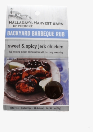 Halladay's Sweet & Spicy Jerk Chicken Rub - Sage Peppercorn Bbq Rub For Your Tailgate