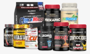 Rock's Product Images - Allmax Nutrition Quickmass Chocolate 12 Lbs