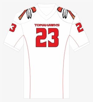 Men's White Tomahawk Fan Jersey - Active Shirt
