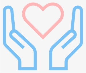 Care - Icon Hand Heart Png