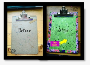 Turn An Old Clipboard Into A Functional Piece Of Art - Creativity