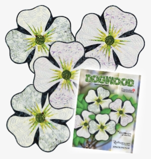 Nl-dogwood - Dogwood Petals Placemat Quilt Pattern | By Quiltworx
