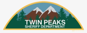 twin peaks sheriff department men's slim fit t-shirt - twin peaks sheriff department