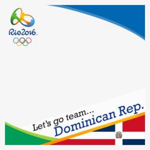 dominican republic rio 2016 team profile picture overlay - 2016 rio olympics frame