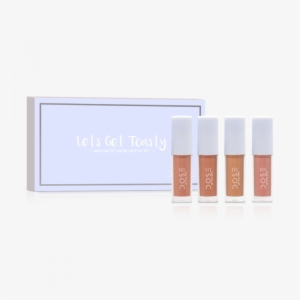 Dose Of Colors Holiday 2018 Let's Get Toasty Mini Matte - Glossy Wonderland Mini Lip Gloss Set Dose