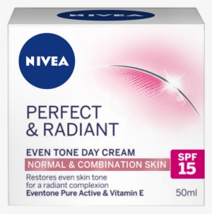 Nivea Perfect & Radiant Facial Day Cream Spf 15 With - Nivea Perfect And Radiant Day Cream Spf 15 - 50ml