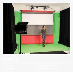 Two Green Screen Studios To Hire In Central London - Color