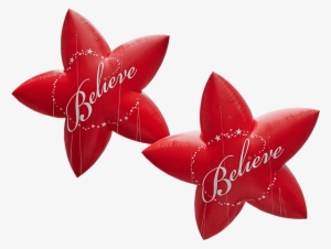 Red "believe" Stars - Macy's Believe