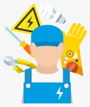 Electrical Repair - Clipart Electrician Png