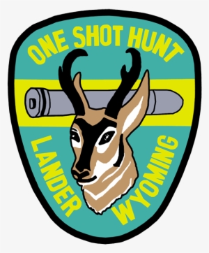 One Shot Antelope Hunt Badge - Hunting