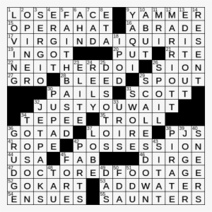 La Times Crossword Answers 11 Aug 2018, Saturday - Crossword