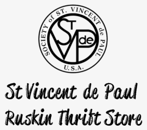 Ruskin Logo - St Vincent De Paul Png