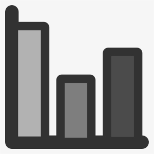 How To Set Use Bar Chart Icon Png - Clip Art Graph Black And White