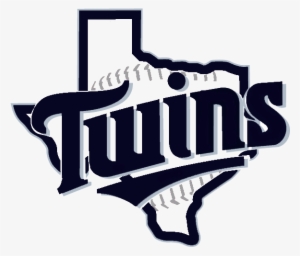 White & Baby Blue Long Sleeve Logo - Minnesota Twins Static Cling Decal