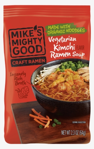 Kimchi Ramen Noodle Bowl - Mike's Mighty Good Ramen