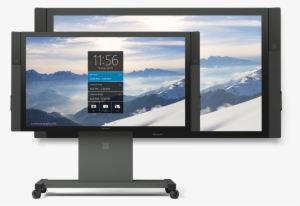 below you will be able to download the full size image - microsoft rolling stand for 84" surface hub whiteboard