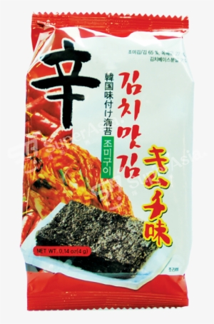 Kwangcheon Korean Style Kimchi Flavored Seaweed 4 G - Nori