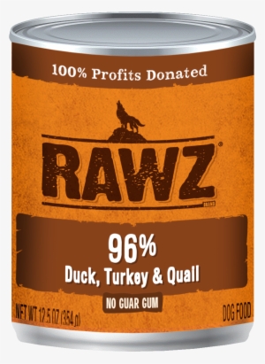 Duck Turkey Can - Rawz Dog Food