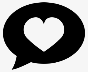 Hype Machine Logo Comments - Heart In Speech Bubble