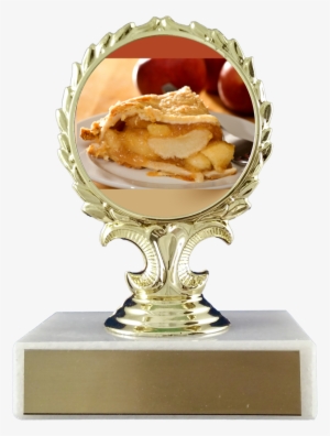 Pie Logo Trophy On Marble Base - Art Minds Baked Apple Fragrance Oil By Artminds