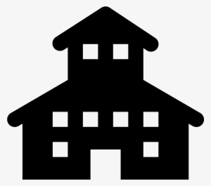 School House Icon - Schoolhouse Icon