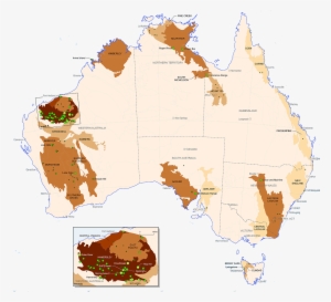 Australia As A Producer And Processor - Margaret River On Australian Map